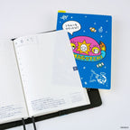 Tamagotchi : Sous-main Hobonichi pour format A6 - En route pour l'espace !