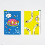 Tamagotchi : Sous-main Hobonichi pour format A6 - En route pour l'espace !
