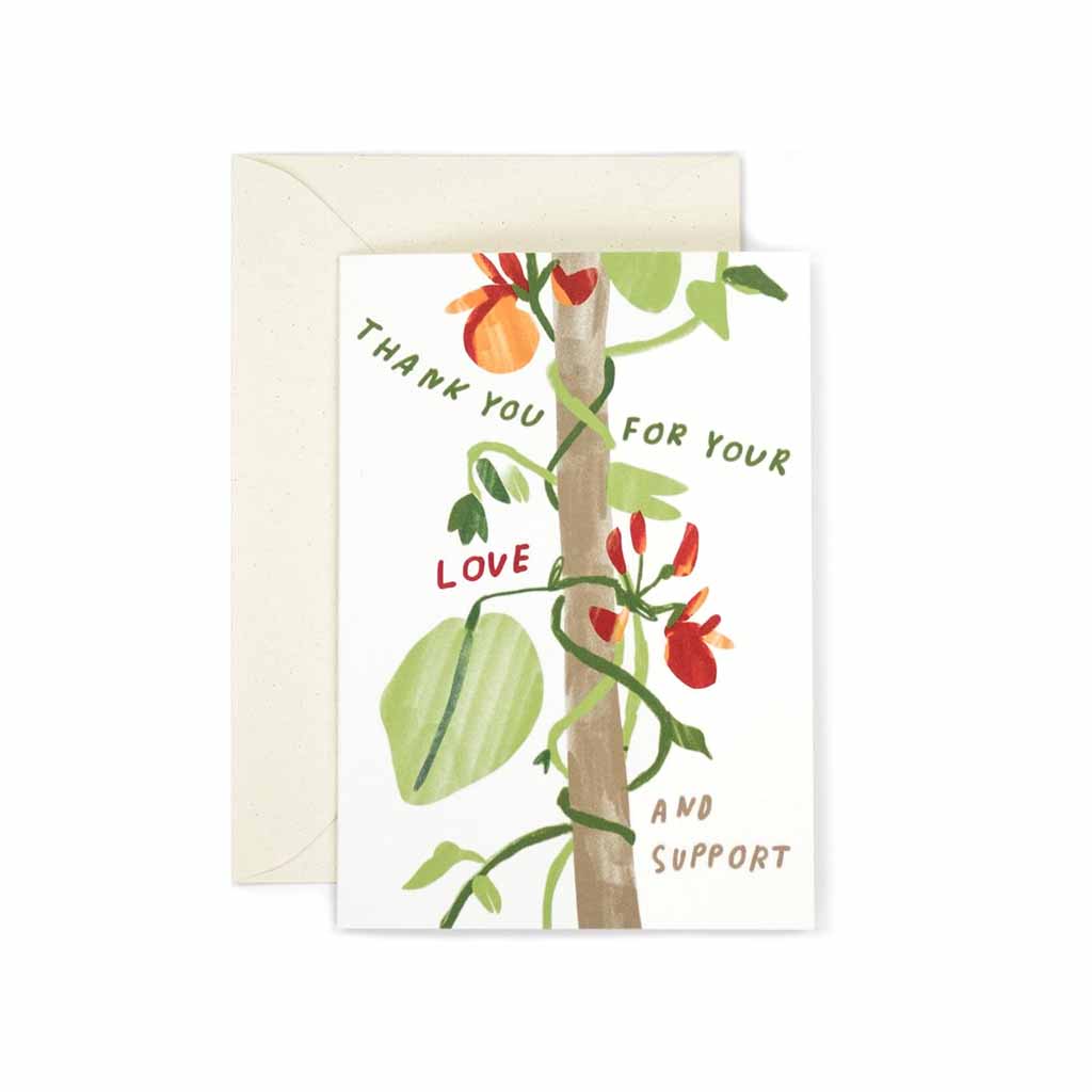 Thank You For Your Love Card
