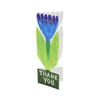 Carte de remerciements tulipe