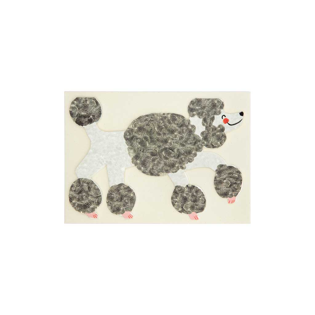 The Poodle Card