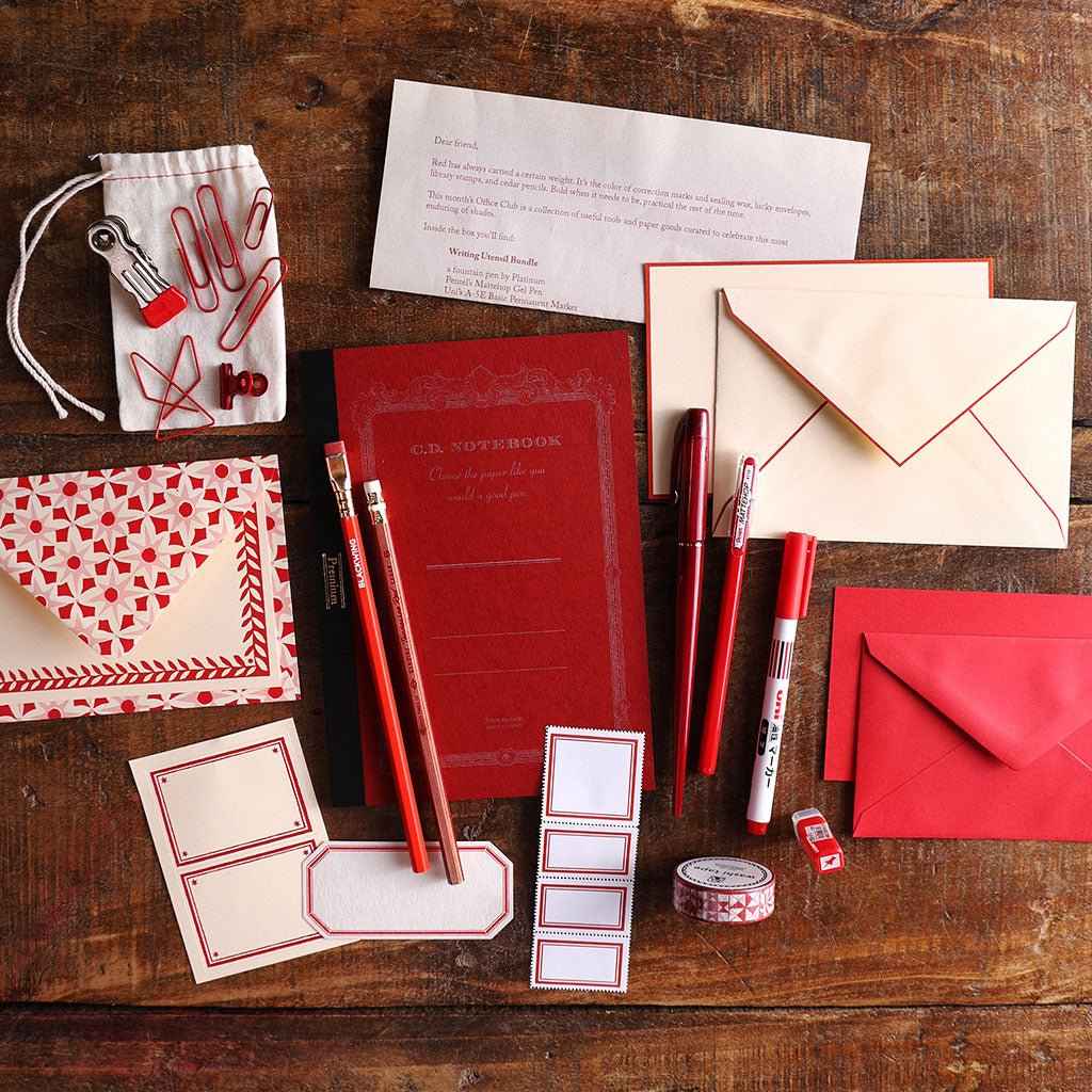 BGS The Red One Office Supplies Kit