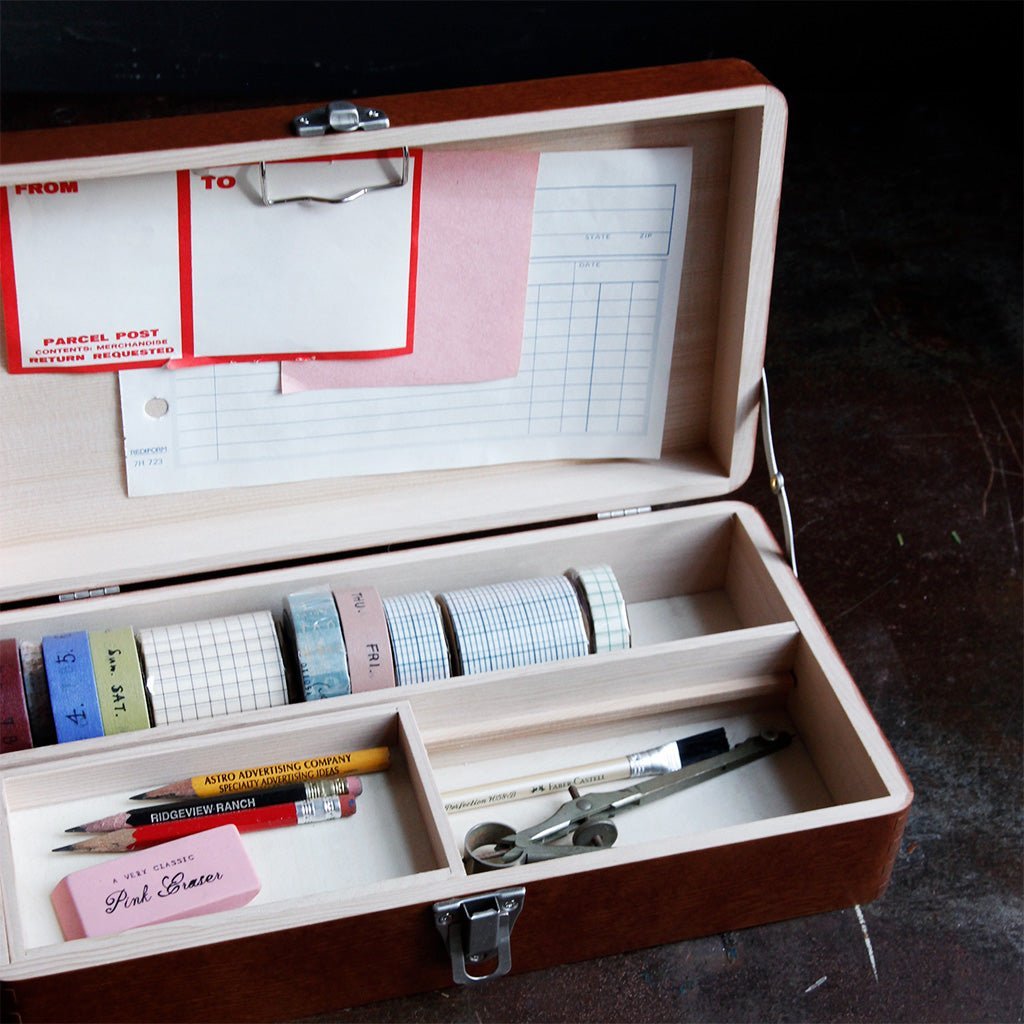 Toga Wood Desk Tools Box