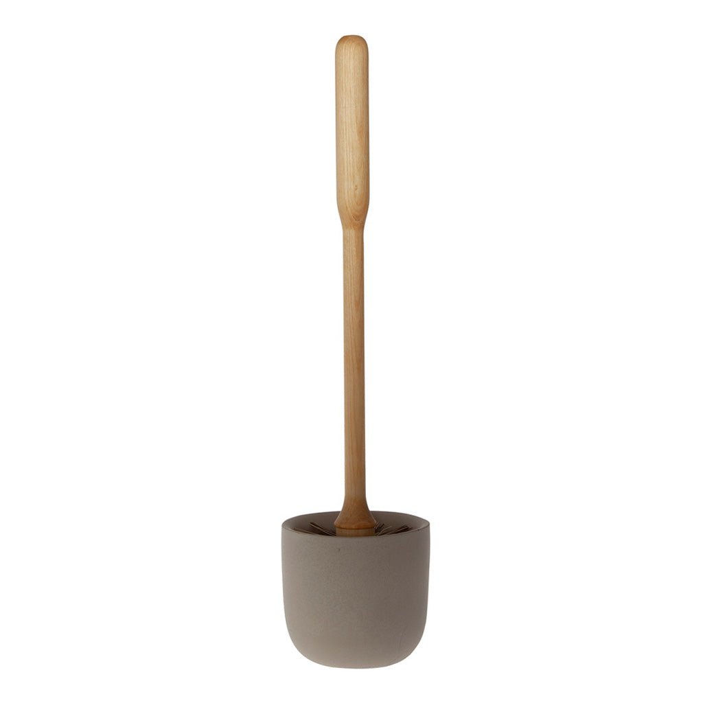 Toilet Brush with Concrete Holder