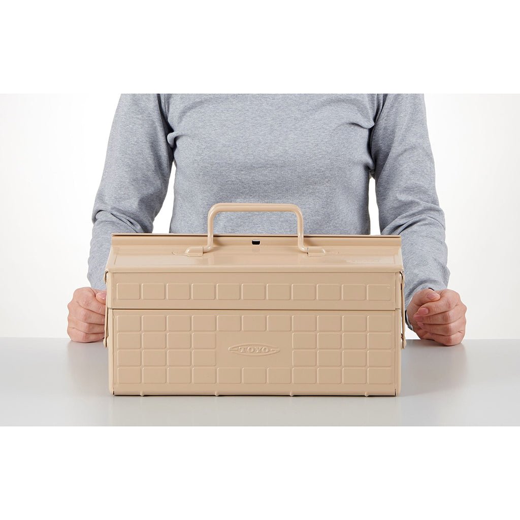 Toyo Steel Medium Two-Level Toolbox ST-350