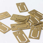 Clips en laiton pour carnet de voyage