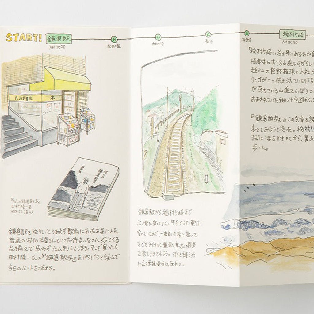 Traveler's Notebook Refill Accordion Fold Paper - 032
