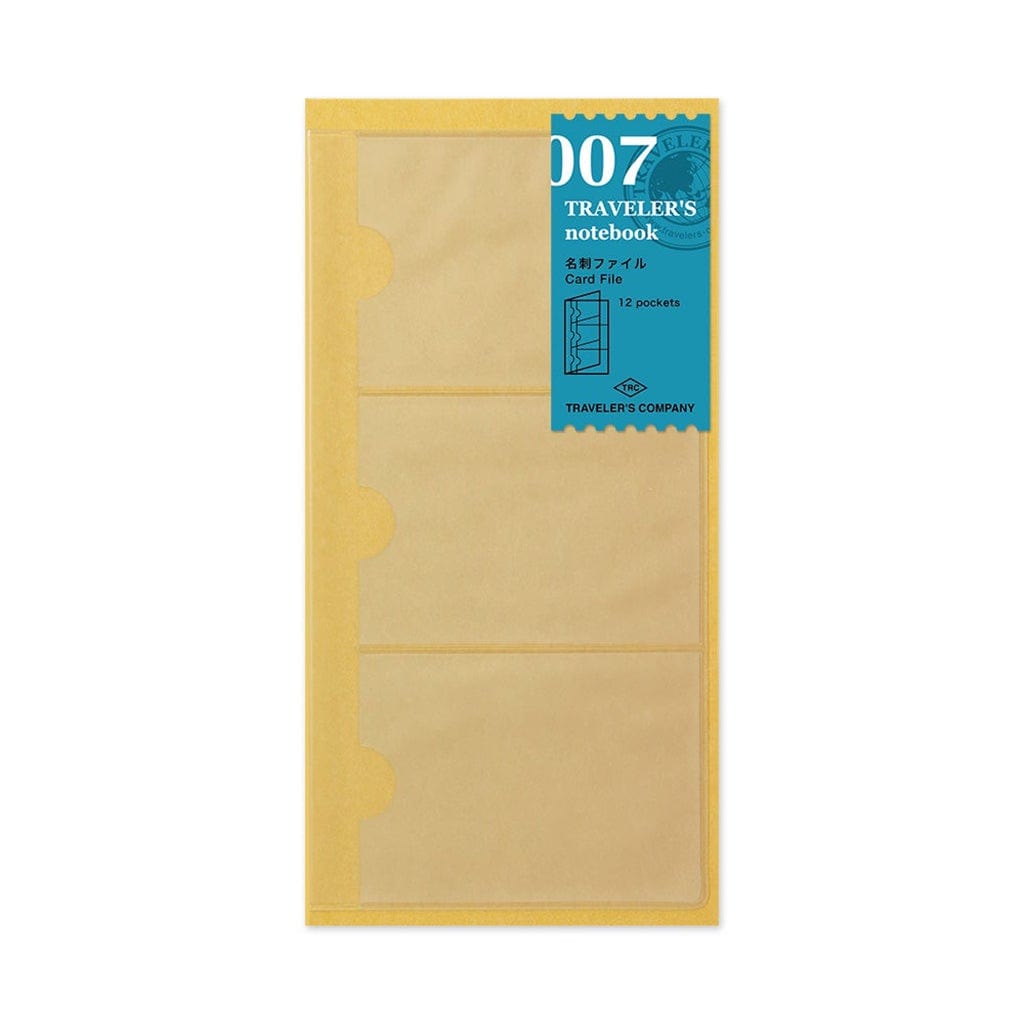 Traveler's Notebook Refill Card File - 007