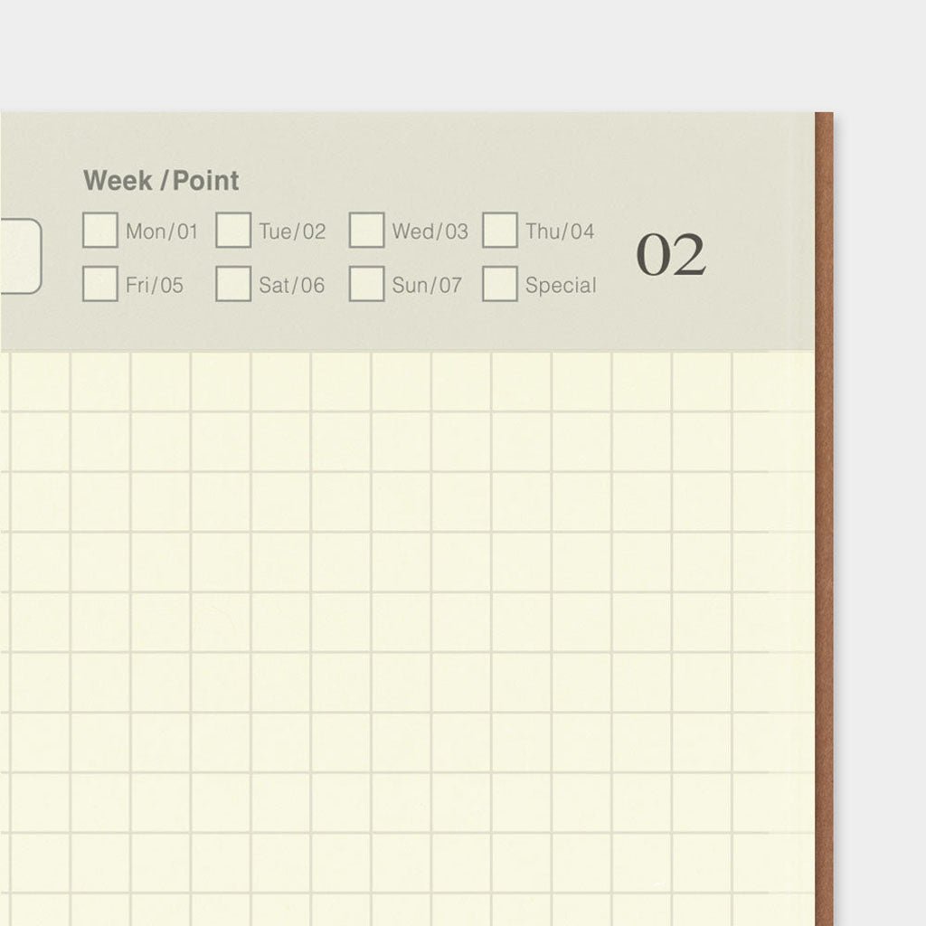 Traveler's Notebook Refill Daily Diary - 005
