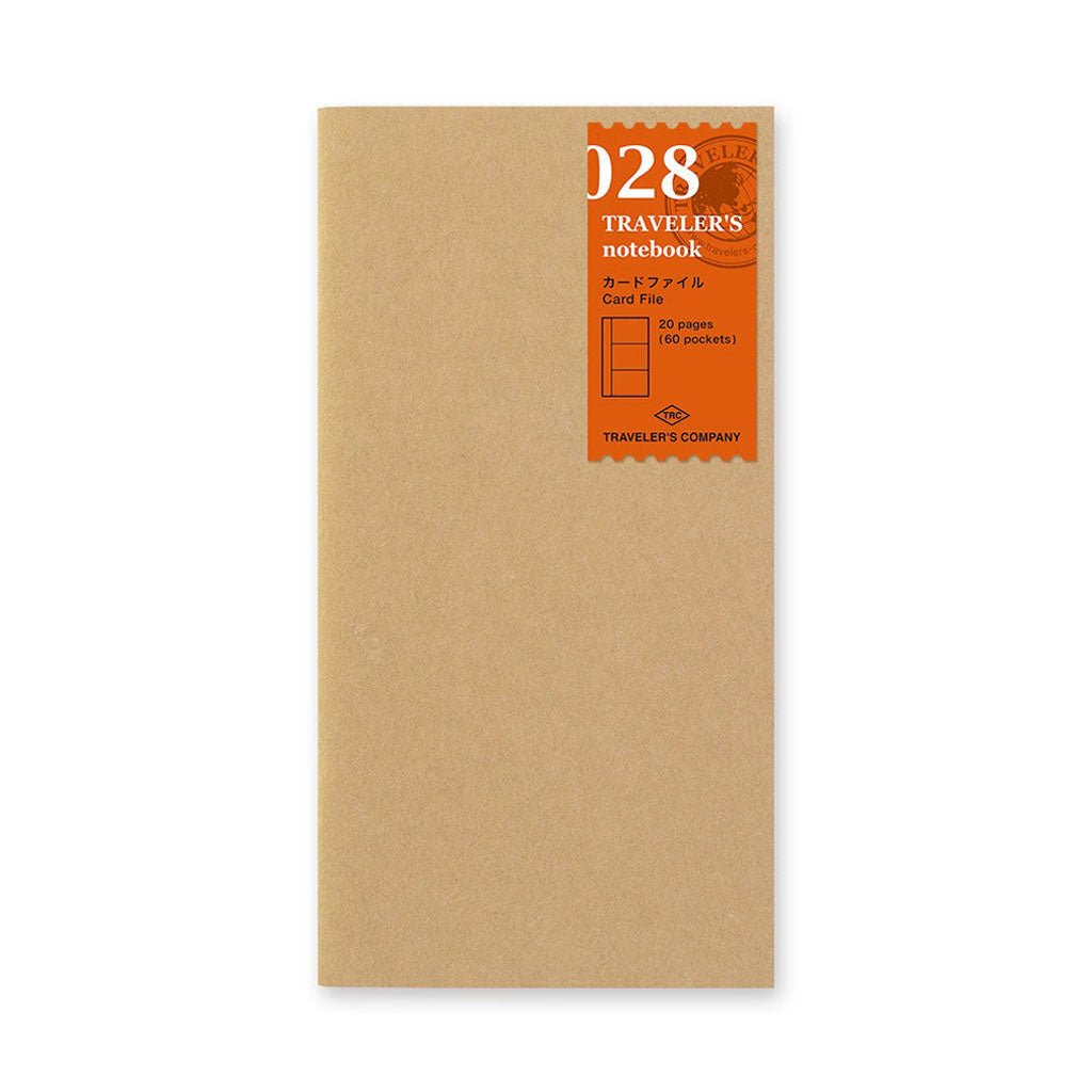 Traveler's Notebook Refill Kraft Card File - 028