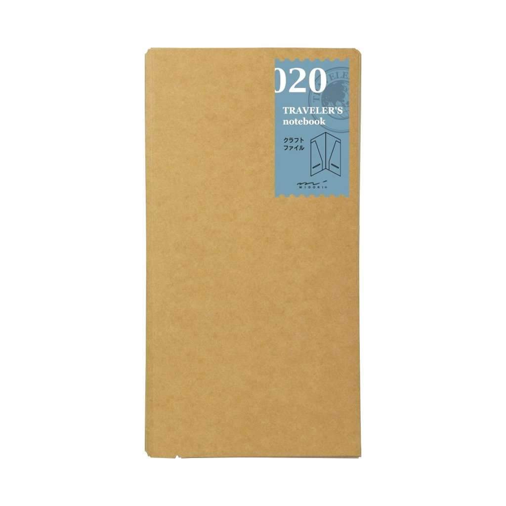 Traveler's Notebook Refill Kraft Folder - 020