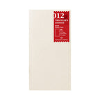 Recharge papier à dessin pour Traveler's Notebook - 012