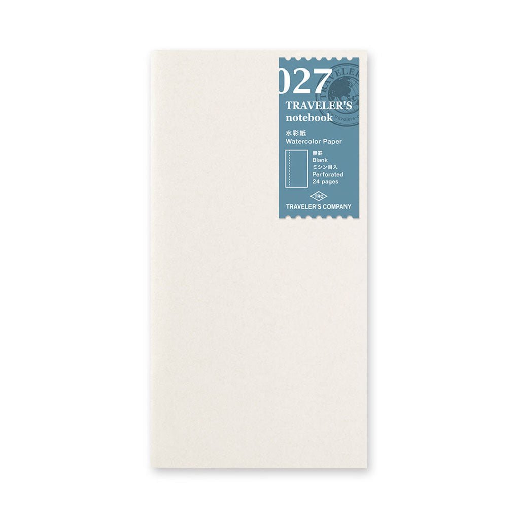 Traveler's Notebook Refill Watercolor Paper - 027