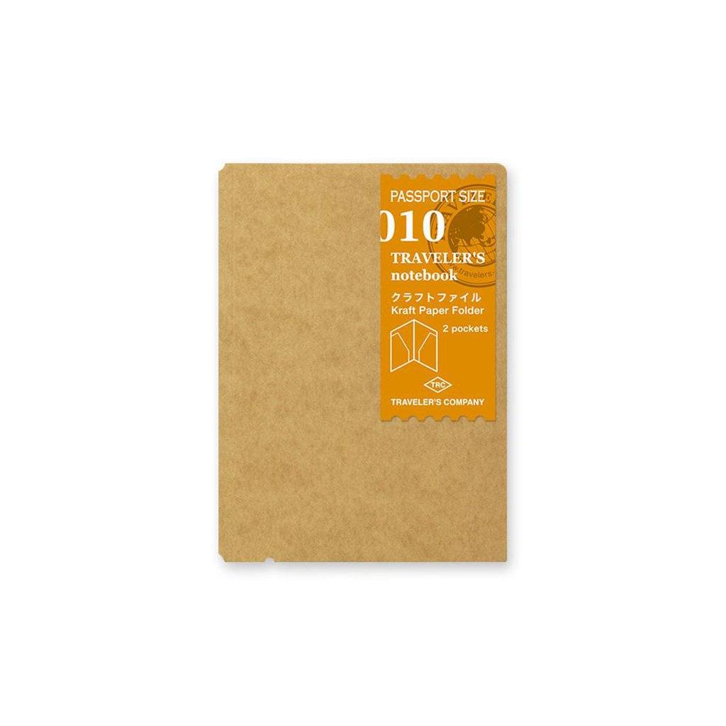 Traveler's Passport Notebook Kraft Folder - P010