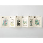 Traveler's Passport Notebook Refill Accordion Fold Paper - P018