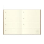 Traveler's Passport Notebook Refill Diary Weekly - P007