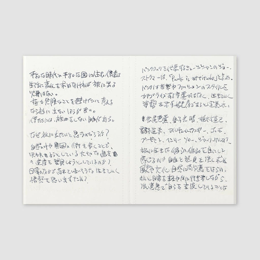 Traveler's Passport Notebook Refill Lightweight Paper - P005