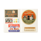 Traveler's Passport Notebook Refill Sticker Release Paper - P017