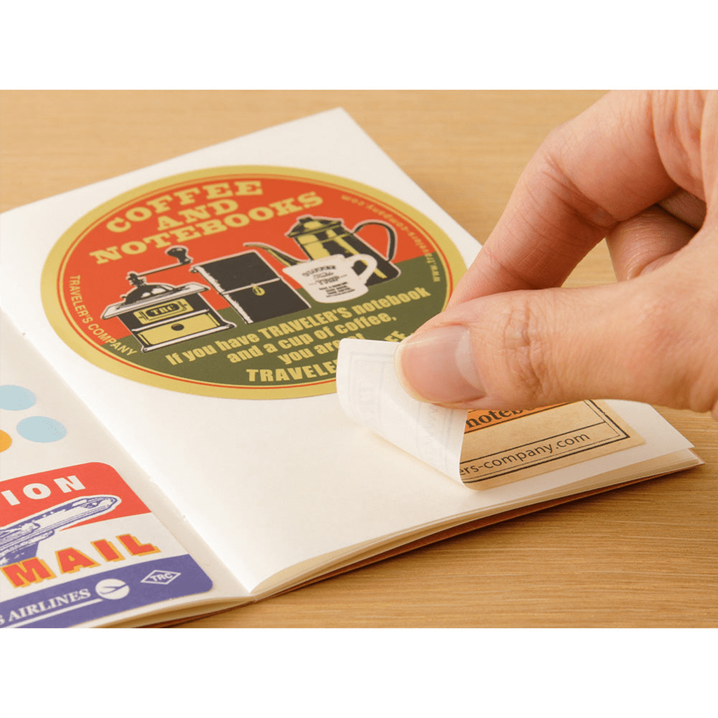 Traveler's Passport Notebook Refill Sticker Release Paper - P017