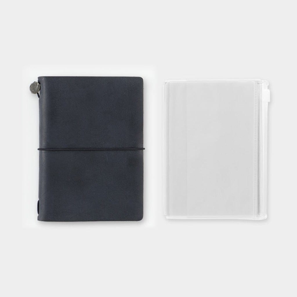 Traveler's Passport Notebook Zipper Pocket - P004