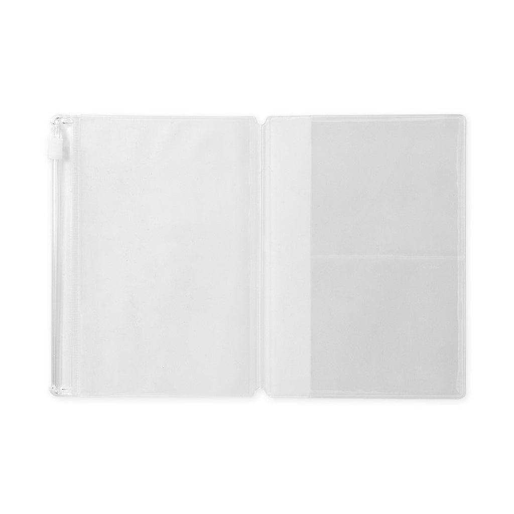 Traveler's Passport Notebook Zipper Pocket - P004