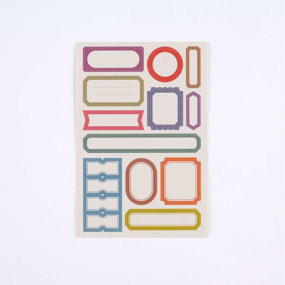 TSUKI no IRO: Sticker Set - Schedule