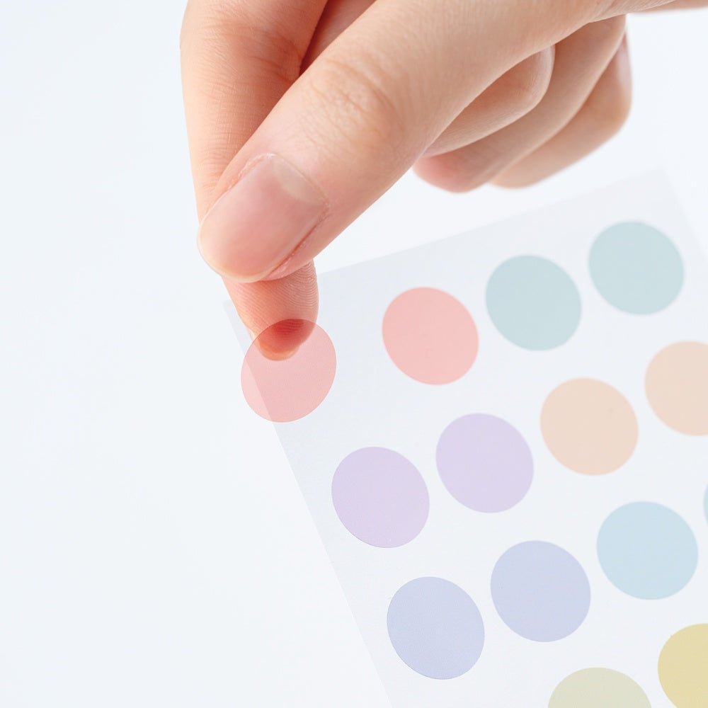 TSUKI no IRO : Pastilles adhésives transparentes