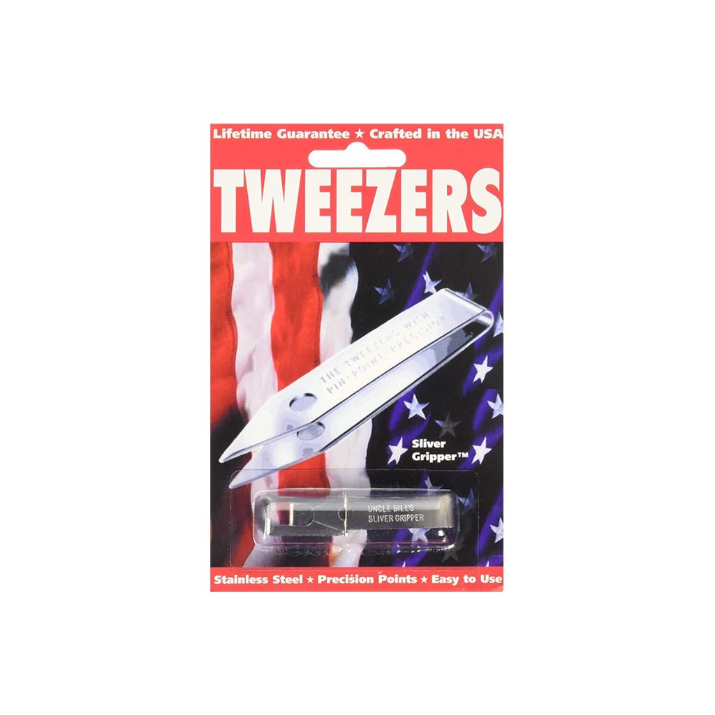Uncle Bill's Sliver Gripper Tweezer