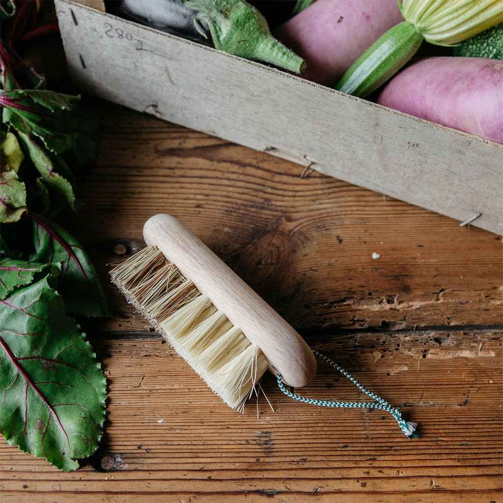 Beechwood Vegetable Brush