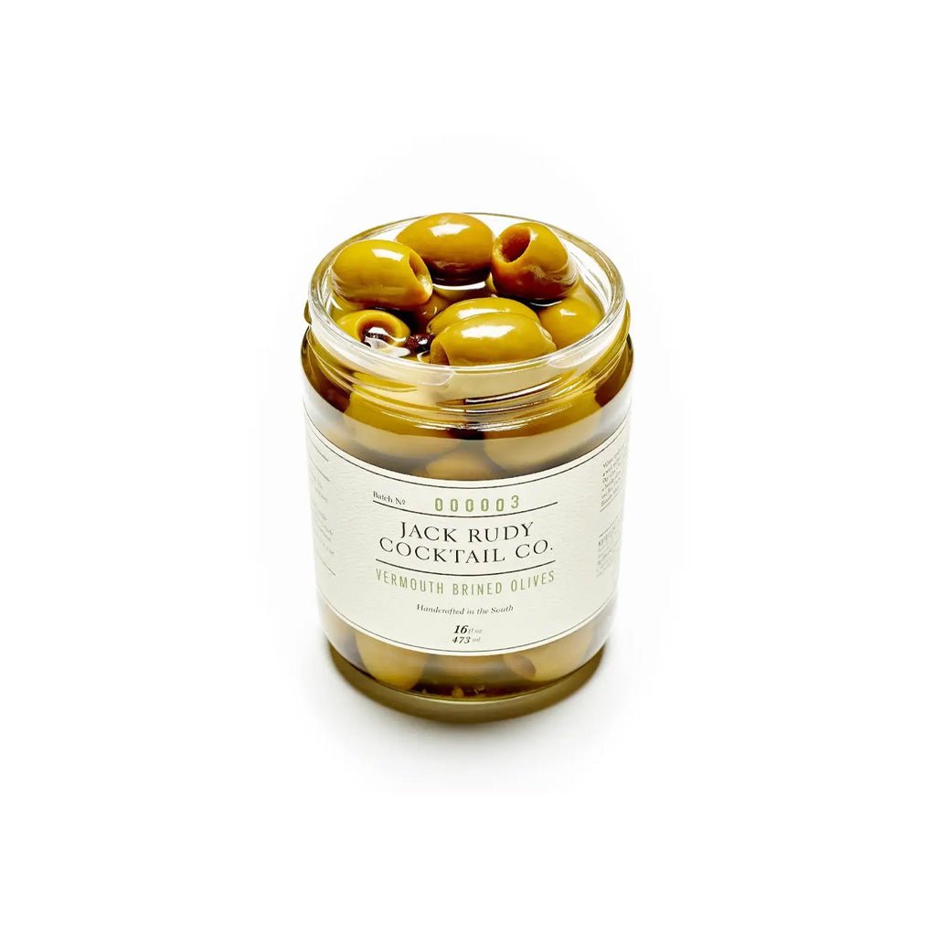 Olives saumurées au vermouth