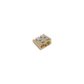 Vertex Double Wedge Brass Sharpener - M+R