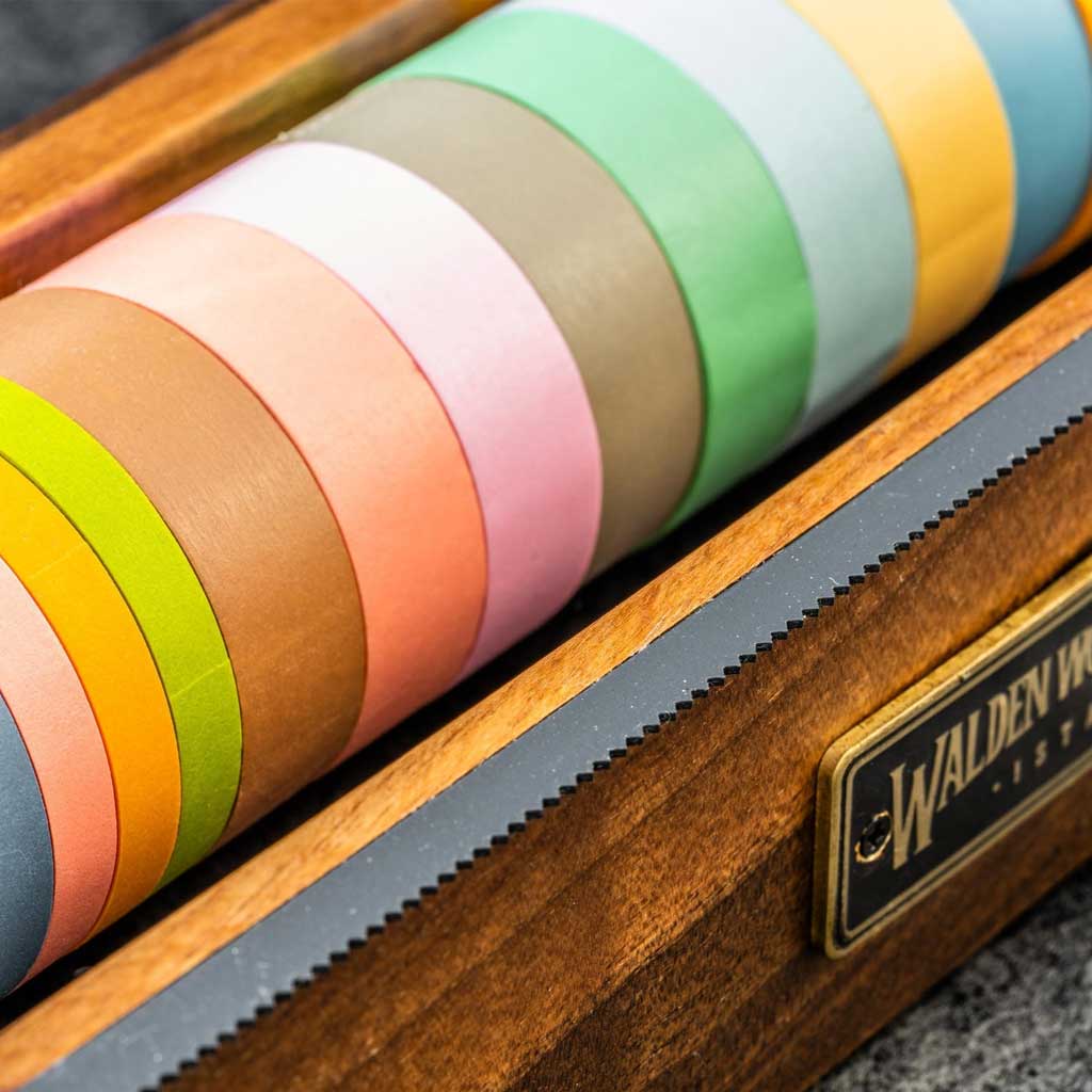 Walnut Wood Washi Tape Dispenser
