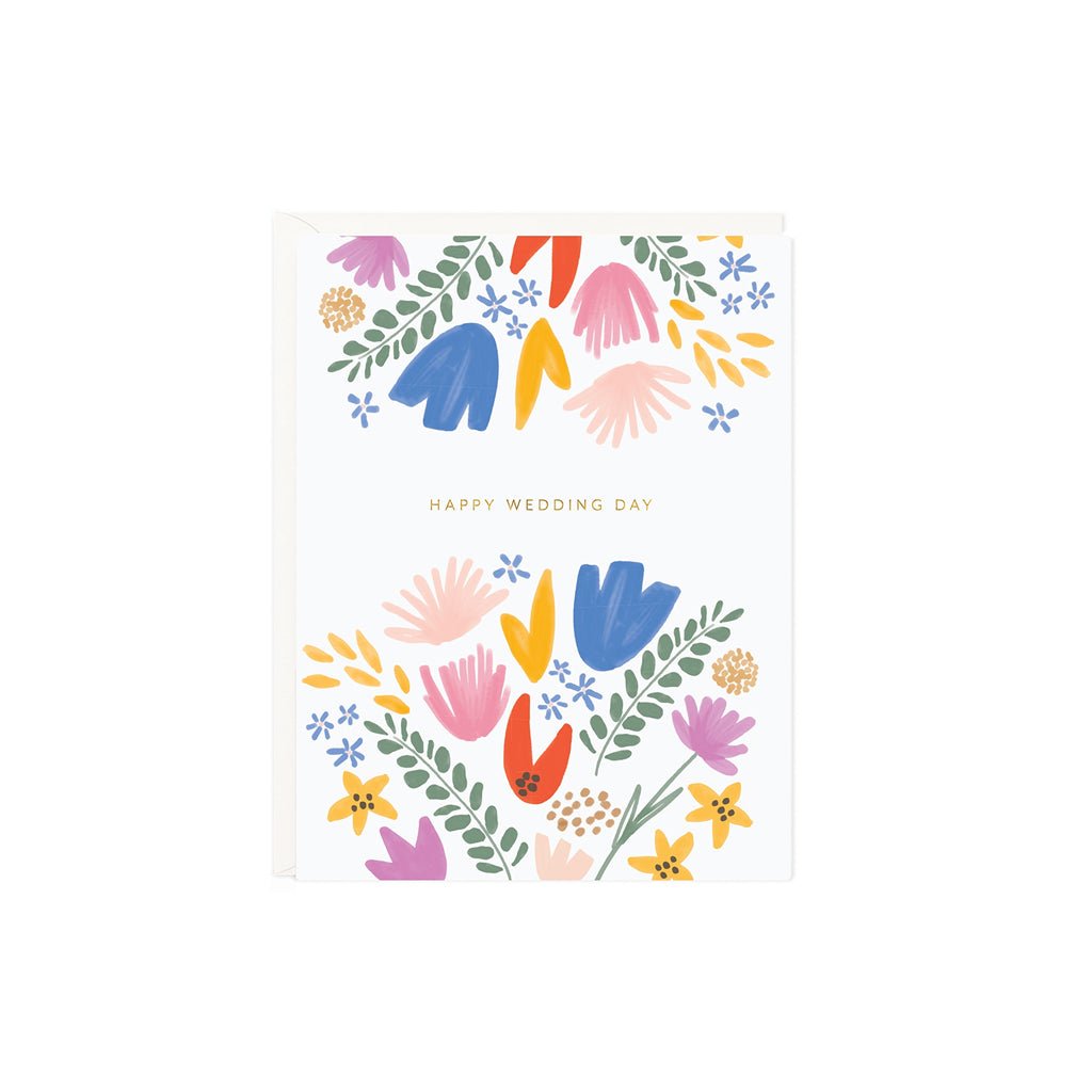 Wedding Day Florals Card