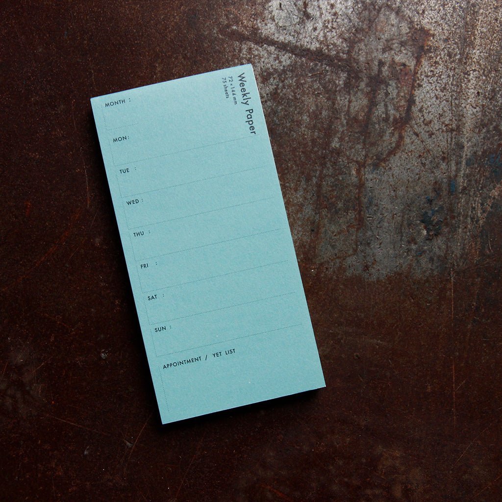 Weekly Pad