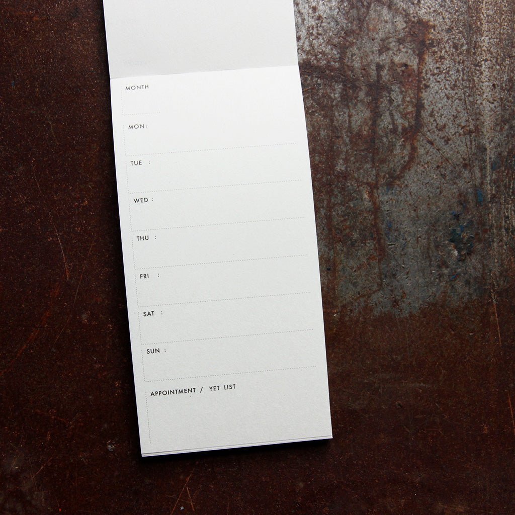 Weekly Pad