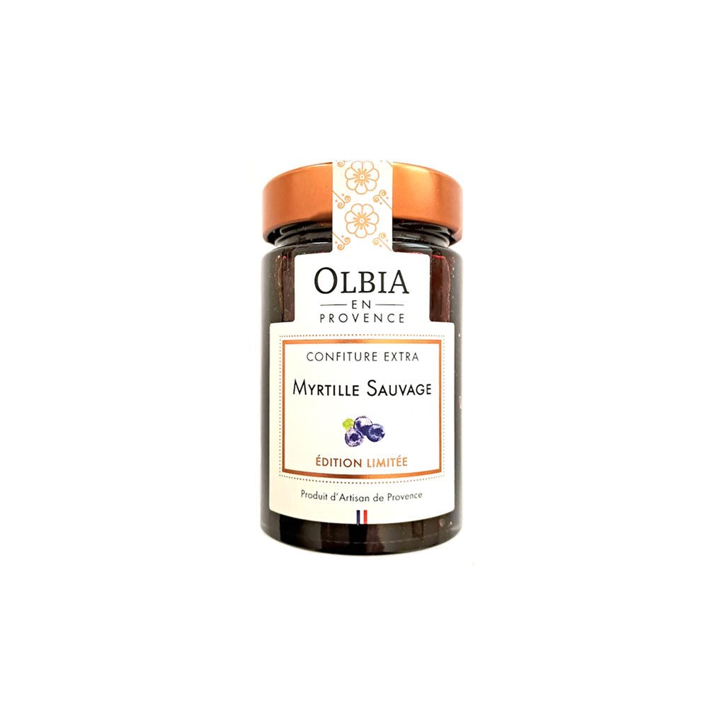 Olbia Wild Blueberry Jam - Famous | Online Store
