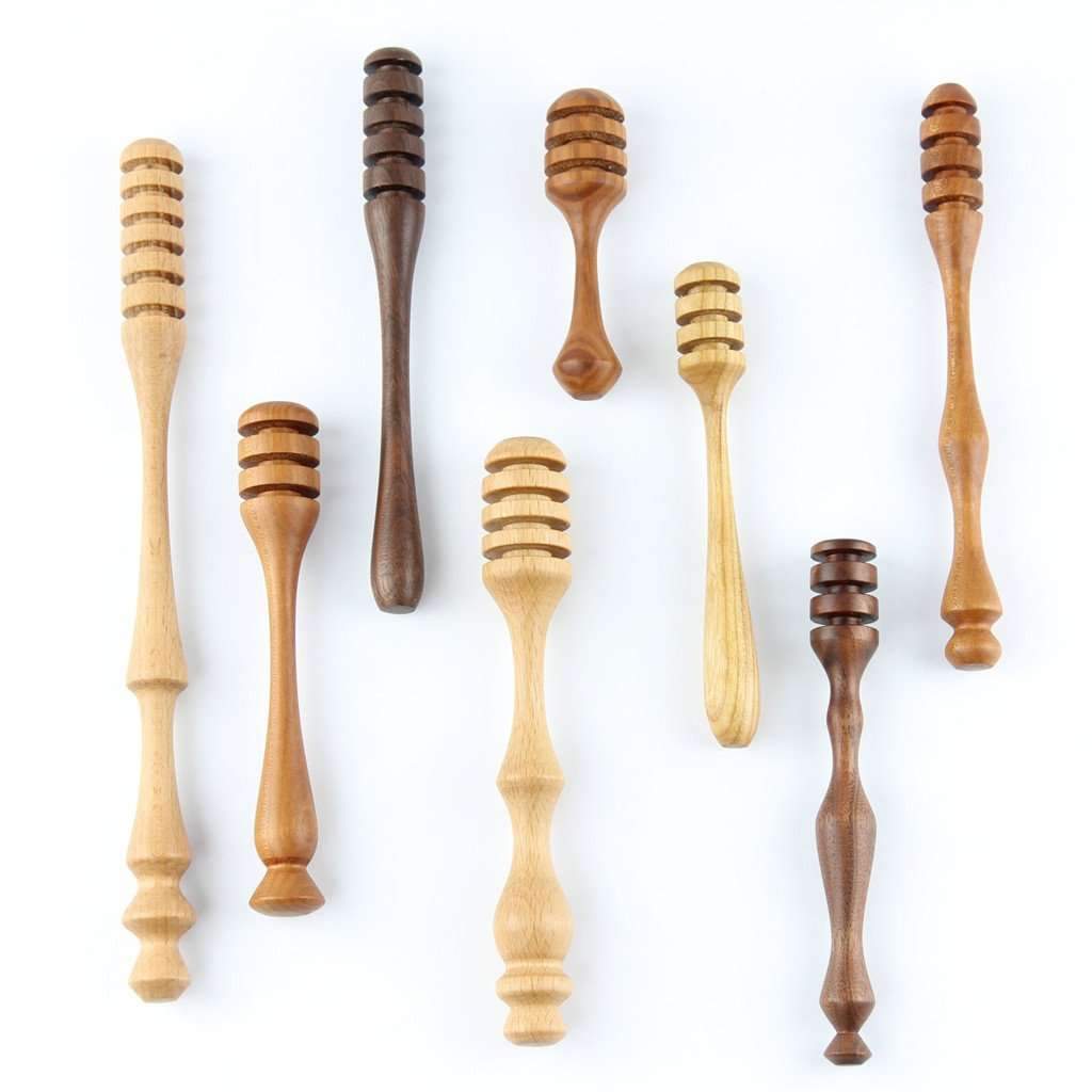 Wooden Honey Dipper
