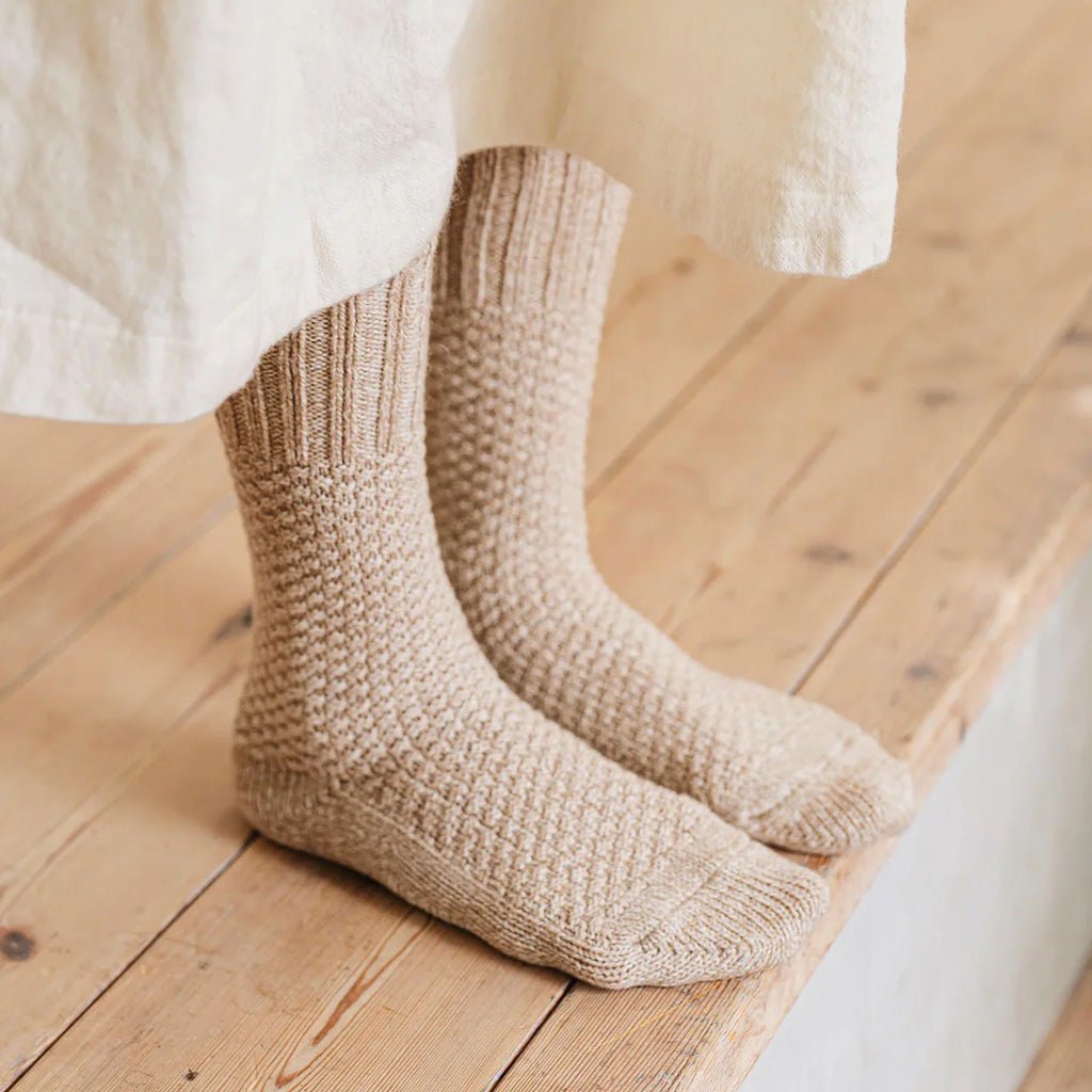 Wool Cotton Boot Socks