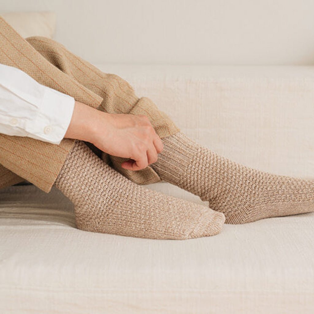 Wool Cotton Boot Socks