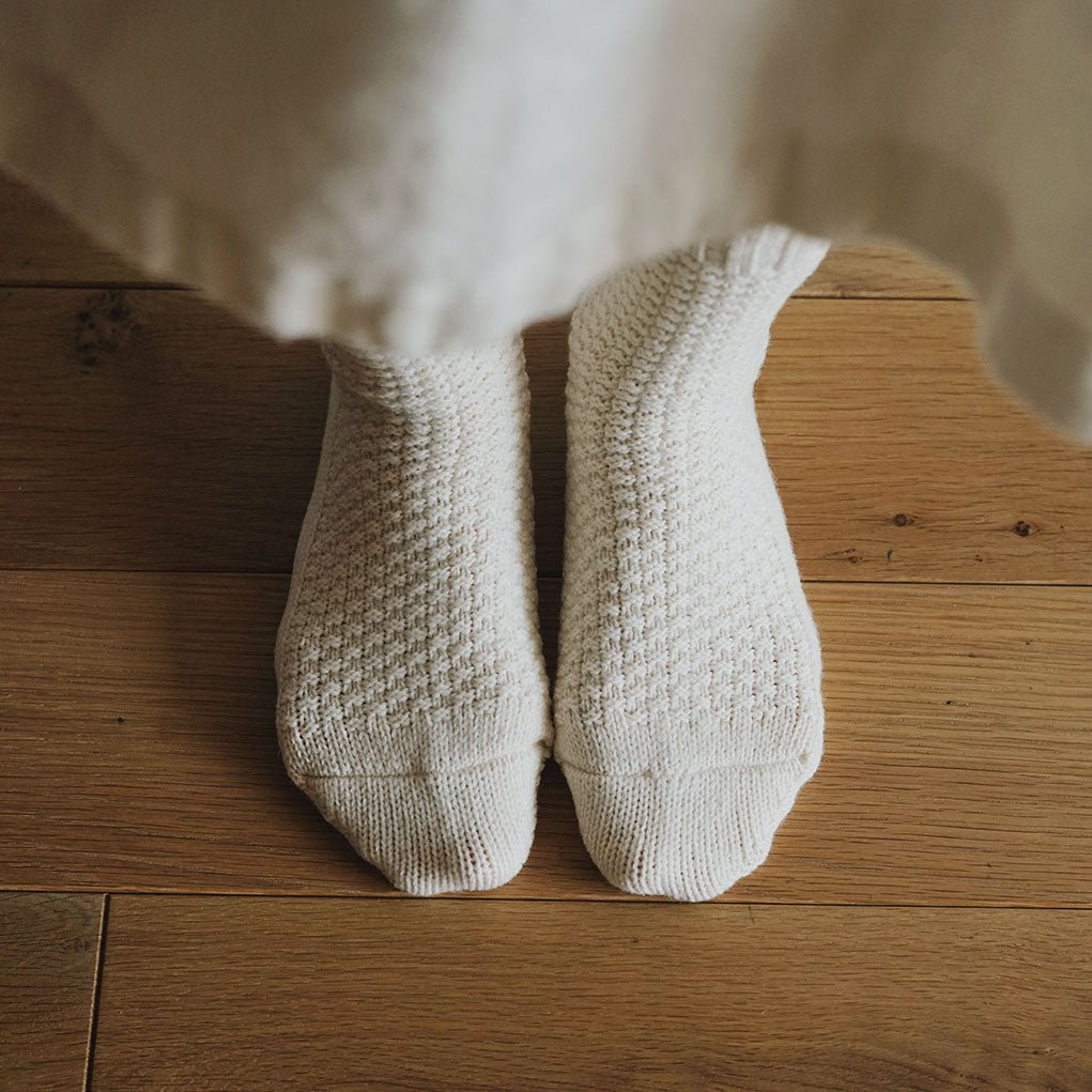 Wool Cotton Boot Socks