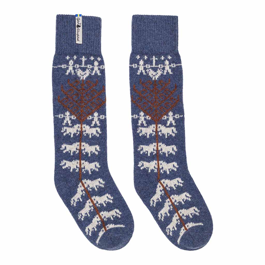 Chaussettes en laine Yggdrasil Livtranad