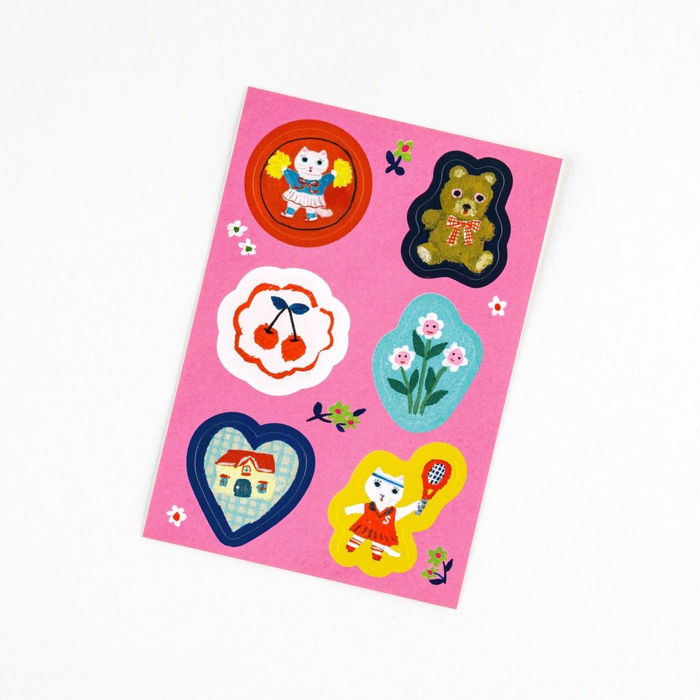 Yumi Kitagishi: White Cats Mini Letter Set
