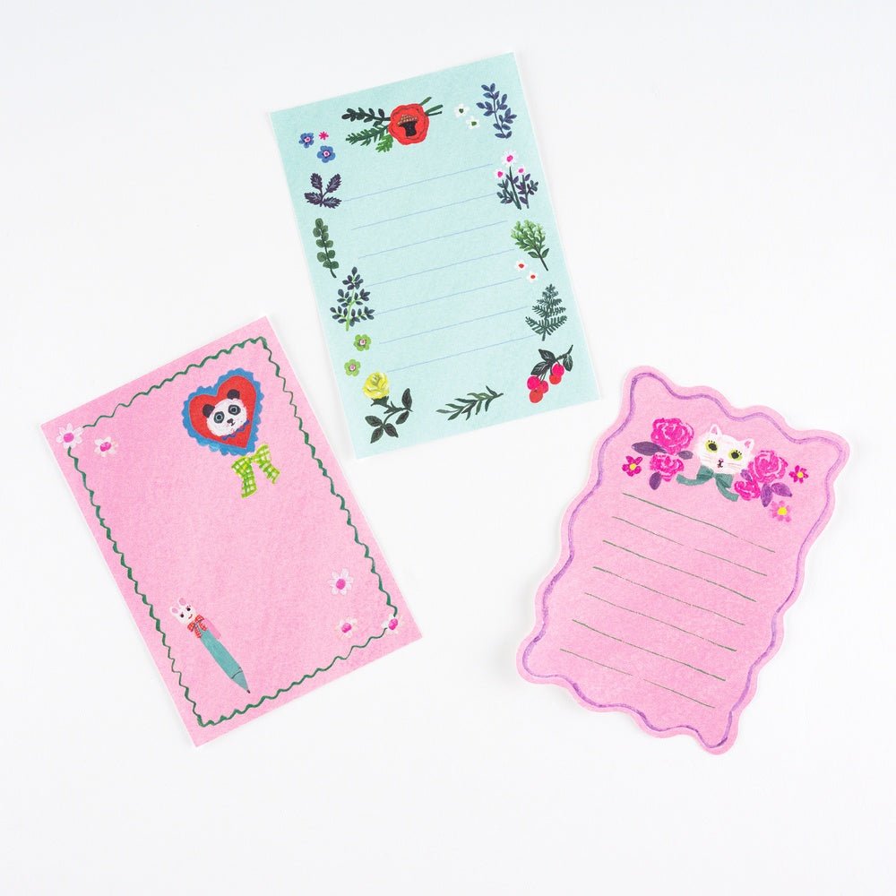 Yumi Kitagishi: White Cats Mini Letter Set